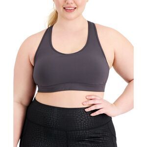 Ideology Womens Plus Gym Fitness Sports Bra Size 3X